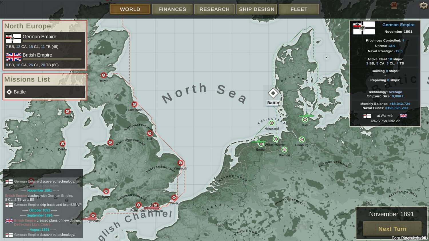 图片[2]-终极海军上将：无畏舰/终极提督：无畏战舰/Ultimate Admiral: Dreadnoughts-pp游戏仓库
