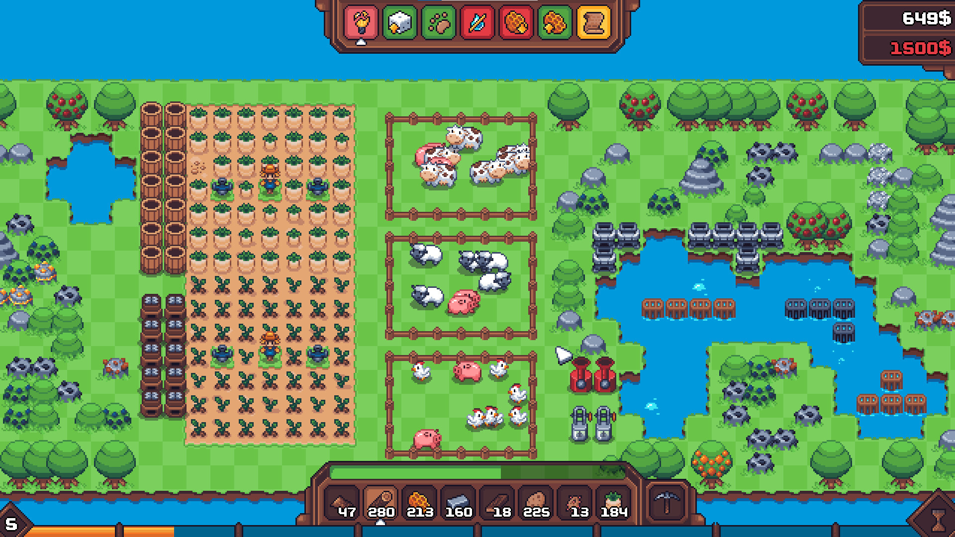 图片[1]-另一个肉鸽农场/Another Farm Roguelike: Rebirth-pp游戏仓库