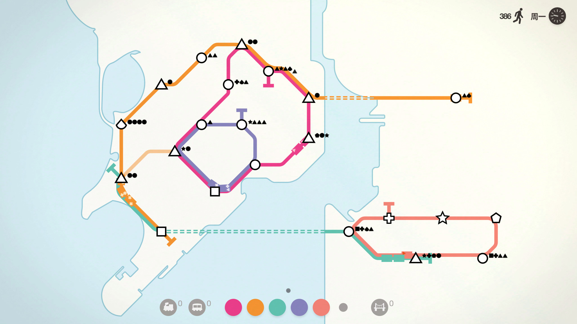 图片[7]-迷你地铁/迷你都市/模拟地铁/Mini Metro-pp游戏仓库