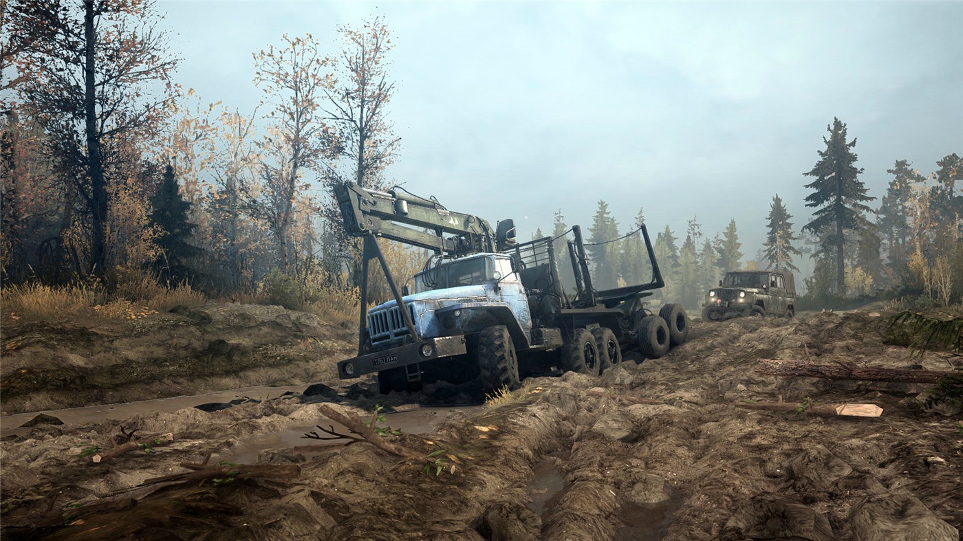 图片[1]-旋转轮胎：泥泞奔驰/Spintires: MudRunner-pp游戏仓库
