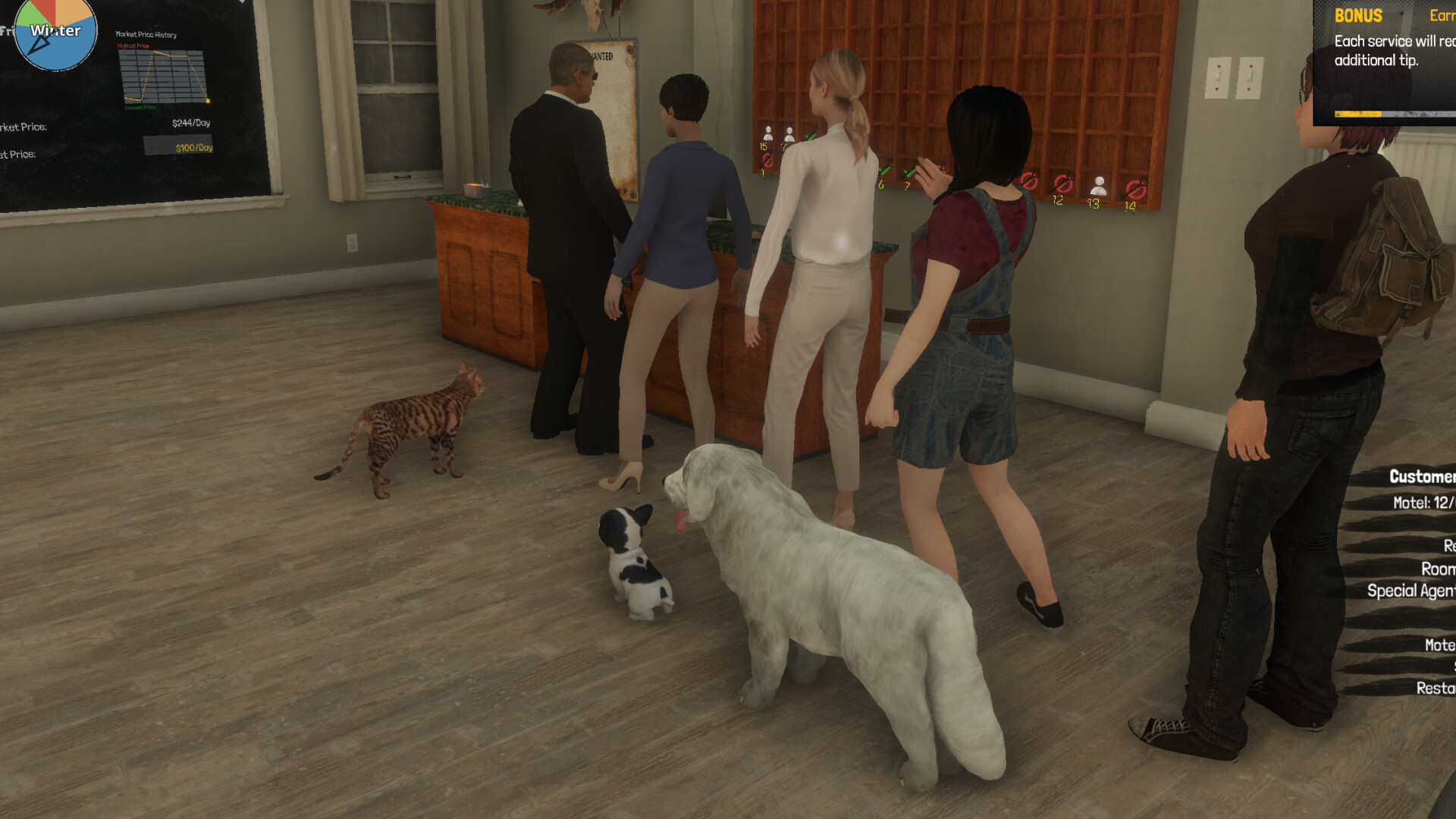 图片[4]-北极汽车旅馆模拟器/Arctic Motel Simulator-pp游戏仓库