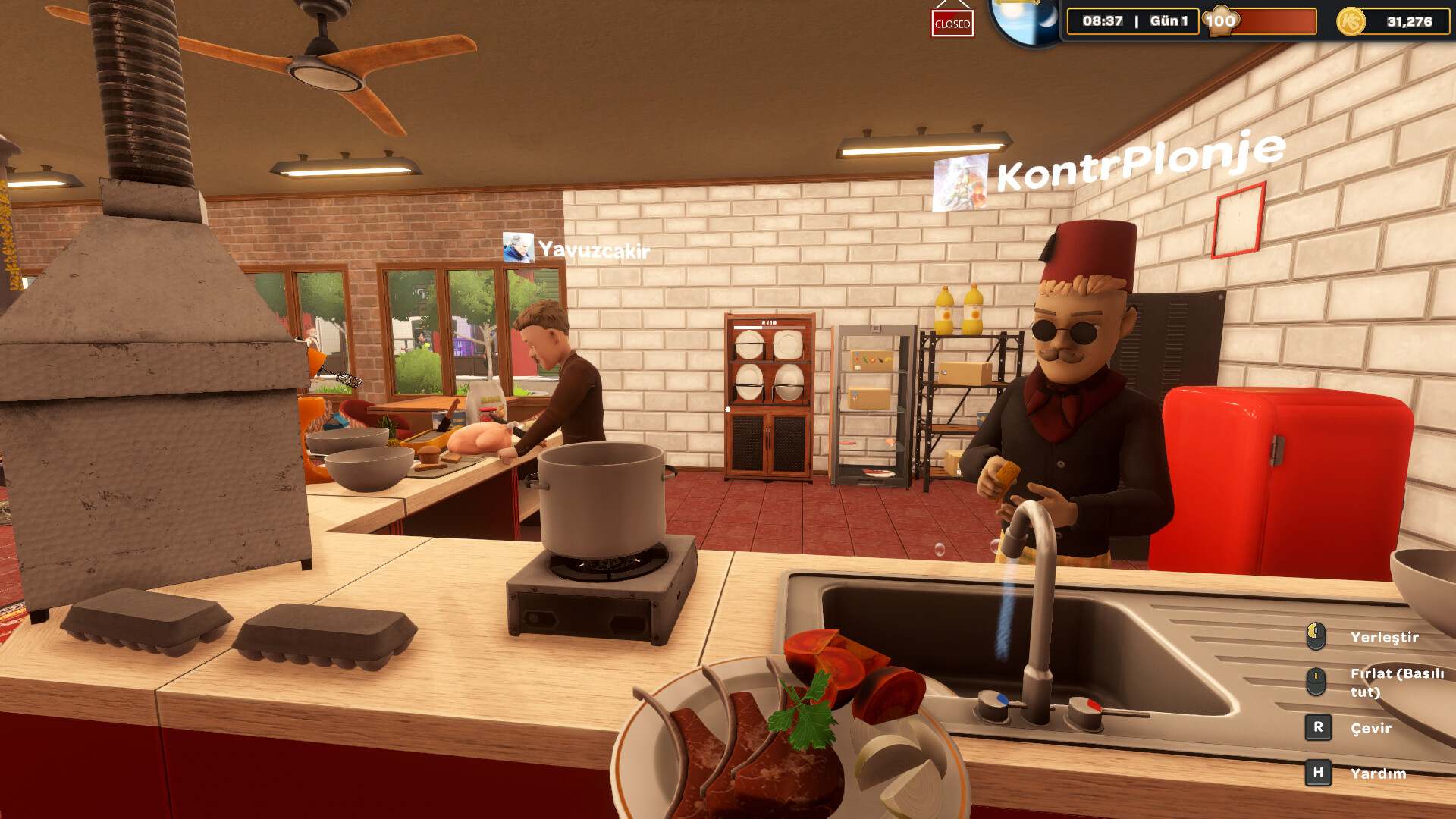 图片[2]-烤肉串模拟器/Kebab Chefs! – Restaurant Simulator-pp游戏仓库