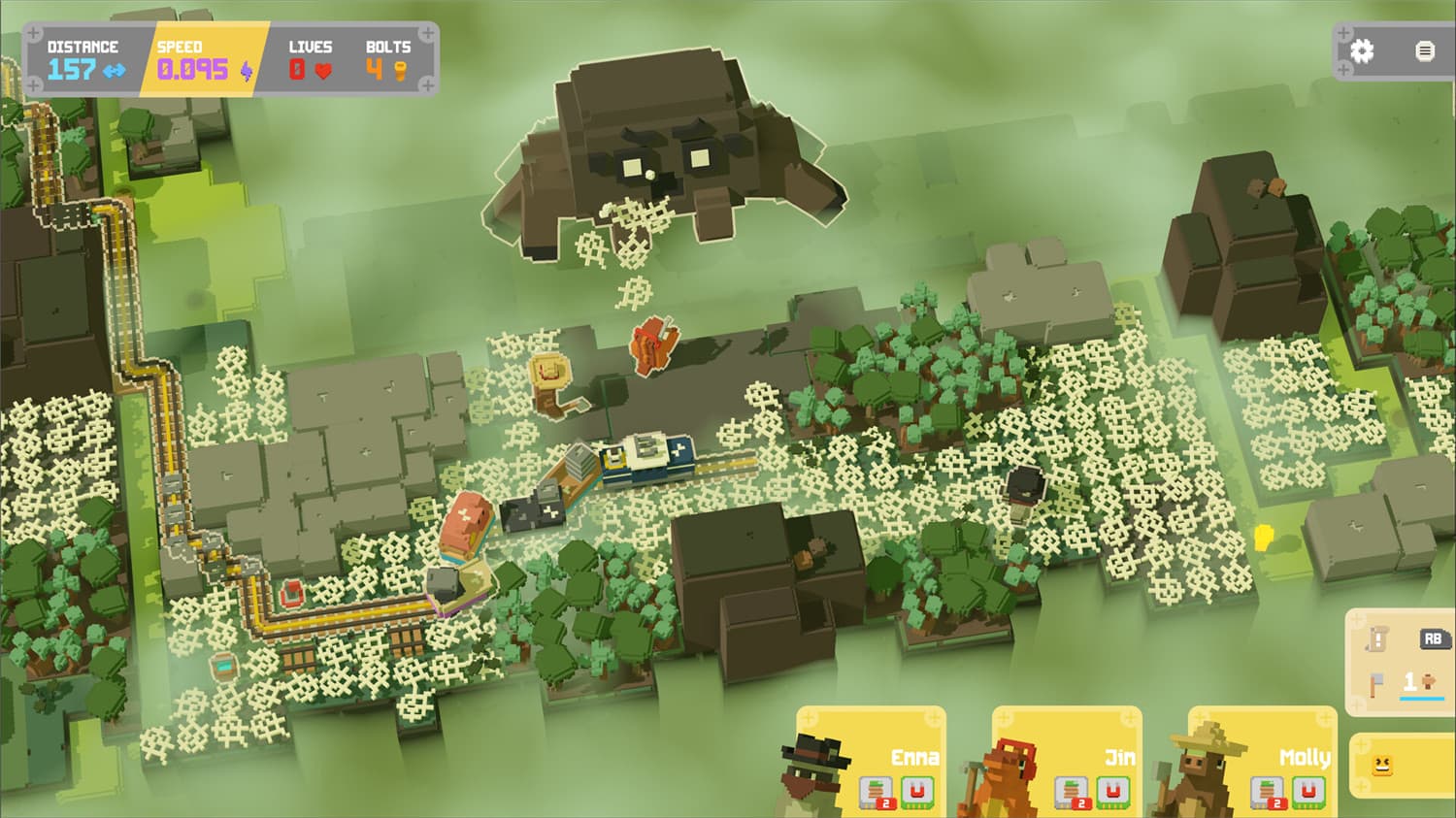 图片[1]-一起开火车2：汽笛重鸣/Unrailed 2: Back on Track/支持网络联机-pp游戏仓库