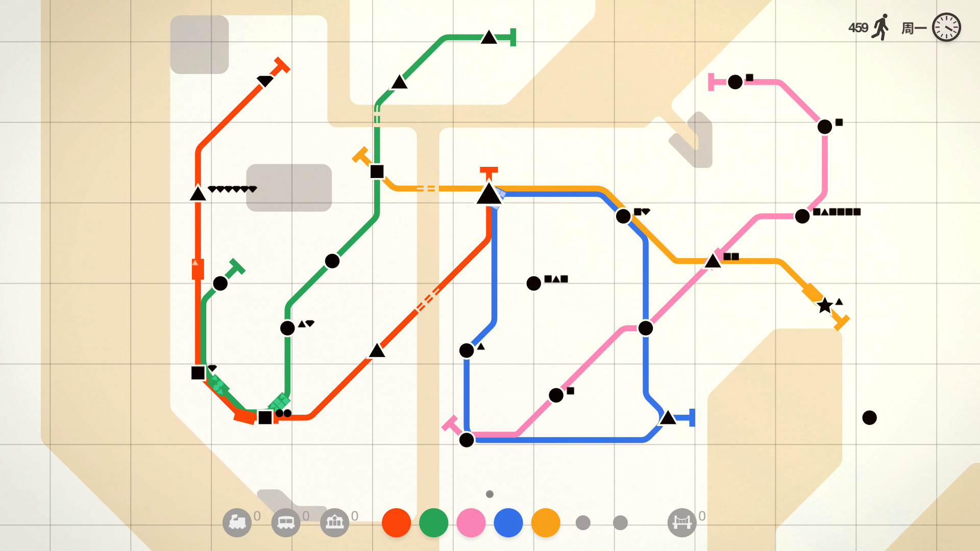 图片[5]-迷你地铁/迷你都市/模拟地铁/Mini Metro-pp游戏仓库